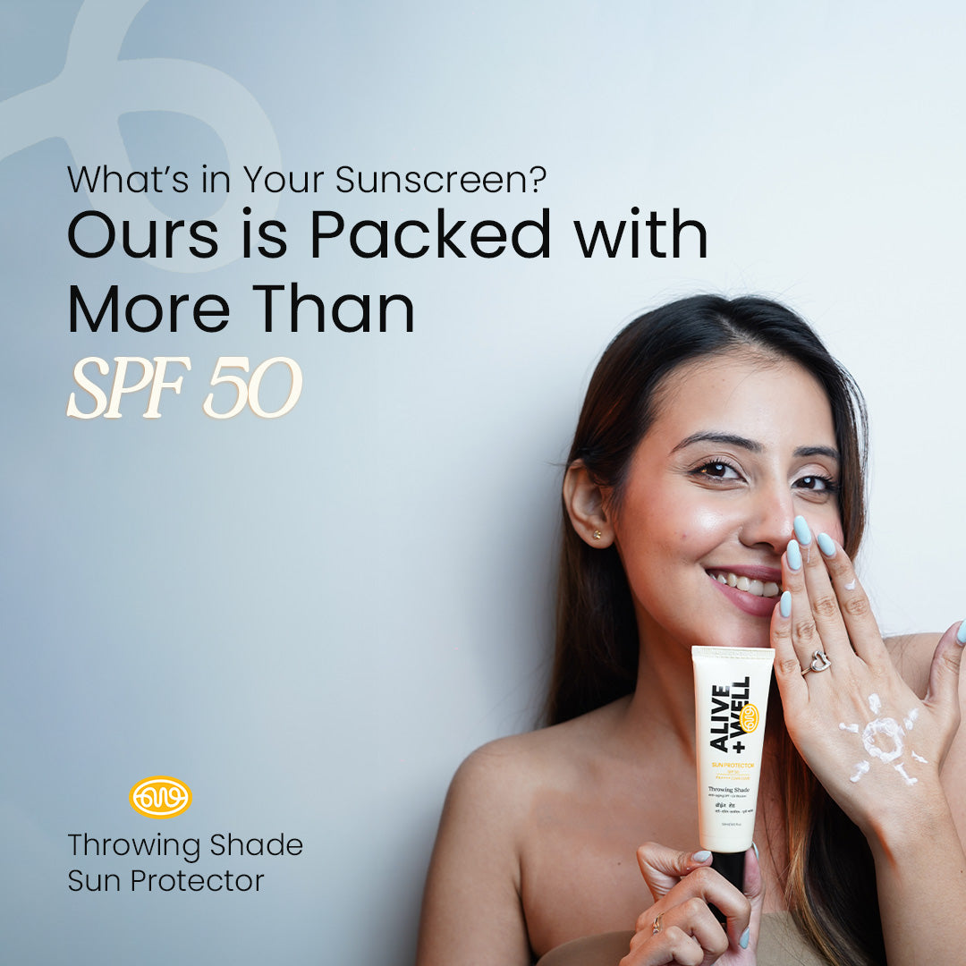 Throwing Shade SPF 50 PA++++ Sunscreen (50 ml)